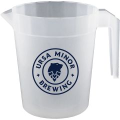32 Oz Polypropylene Plastic Picnic Pitcher With Handle