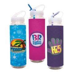 32 Oz Slim Sipper Bottle