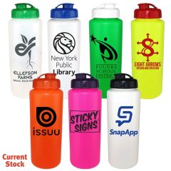32 Oz Sports Bottle With Flip Top Cap