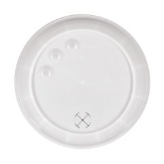 32 Oz Stadium Cup Molded Lid - White