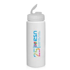 32oz. Hdpe Plastic Water Bottles With Sipper Lids
