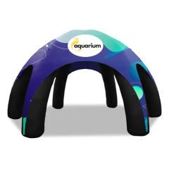 33 Ft Custom Inflatable Spider Tent With 6 Legs With Canopy