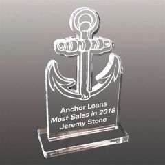 3/4 Inch Custom Laser Etched Acrylic Awards