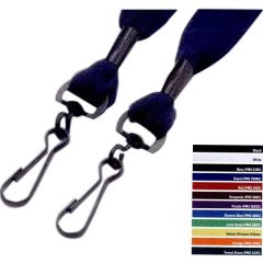 3/4 Inch Cotton Double Swivel Snap Hook Lanyard