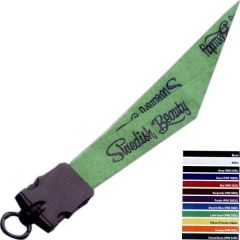 3/4 Inch Cotton Lanyard W/ Plastic Snap-Buckle Release & Swivel