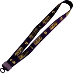 3/4 Inch Dye Sublimated Stretchy Elastic Lanyard