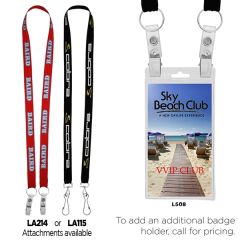 3/4 Inch Econo Dual Attachment Lanyard