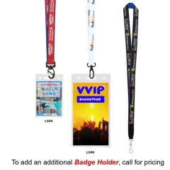 3/4 Inch High Detail Woven Lanyard