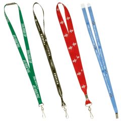 3/4 Inch Silk Screen Lanyard