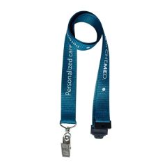 3/4 Inch Silkscreen Lanyard With Free Breakaway Safety Release