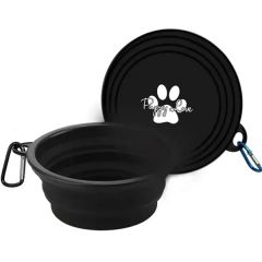 350ml Collapsible Pet Bowl With Carabiner