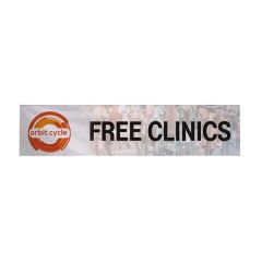 36 Inch X 15 Ft Mesh Fabric Fence Banner