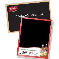 36 Inch X 48 Inch Chalkboard Coated With Scratch Protection