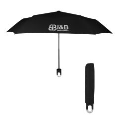 38 Inch Arc Clipper Compact Telescopic Umbrella