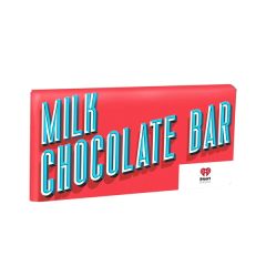3.5 Oz Chocolate Bar In Envelope Wrapper