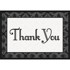 3.5 X 5 Antique Sympathy Note Card