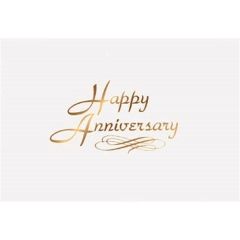 3.5 X 5 Happy Anniversary Note Card