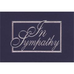 3.5 X 5 Sympathy Note Card