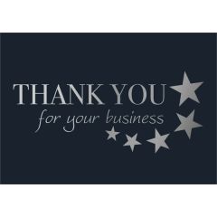 3.5 X 5 Thank You Stars Note Card