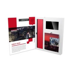 3.6 Inch HD Screen Business Card Size Video Catalogs