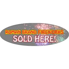3.75 Inch X 1.25 Inch Kwik-Ship Digital Oval Decal