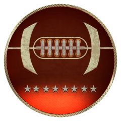 3-1/8 Inch Custom Texture Tone Double Sided Coin