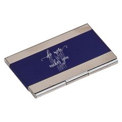 3 3/4 Inch X 2 1/2 Inch Laserable Business Card Holder