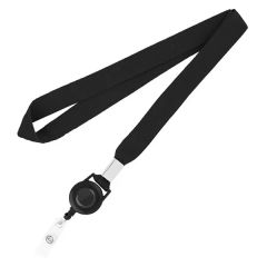 3/4 Inch  Silk Screen Lanyard/Badge Reel Combo
