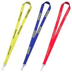 3/4 Polyester 4 Color Lanyard