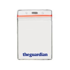3 5/8 Inch X 4 5/18 Inch Printed Vertical Vinyl Pouch With Zipper