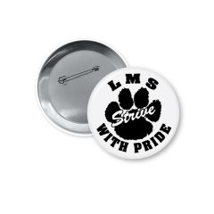 3.5 Inch  Round Custom Buttons- Rush Delivered In 48 Hours!