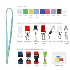 3/8 Polyester Tube Lanyard