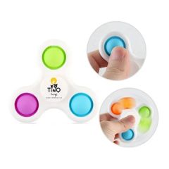 3 Bubbles Pop-It Fidget Spinner