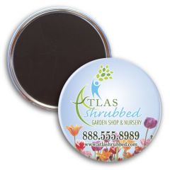 3 Diam Round Button W/ Magnet