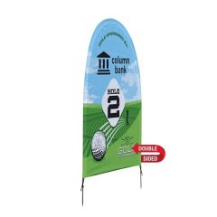 3 Ft W X 5 Ft H Sunrise Lawn Double-Sided Kit