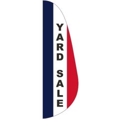 3 Ft X 10 Ft Message Feather Flag - Yard Sale