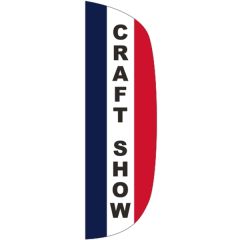 3 Ft X 10 Ft Message Flutter Flag - Craft Show