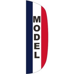 3 Ft X 10 Ft Message Flutter Flag - Model