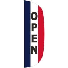 3 Ft X 10 Ft Message Flutter Flag - Open