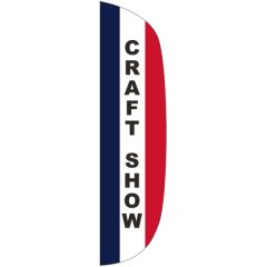 3 Ft X 12 Ft Message Flutter Flag - Craft Show
