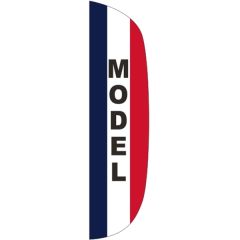 3 Ft X 12 Ft Message Flutter Flag - Model
