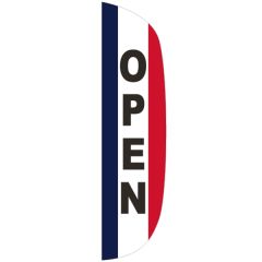 3 Ft X 12 Ft Message Flutter Flag - Open