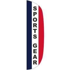 3 Ft X 12 Ft Message Flutter Flag - Sports Gear