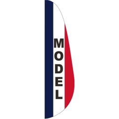 3 Ft X 15 Ft Message Feather Flag - Model