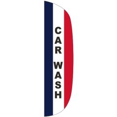 3 Ft X 15 Ft Message Flutter Flag - Carwash