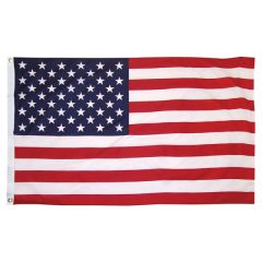 3 Ft X 5 Ft Outdoor Printed Cotton U.S. Flag