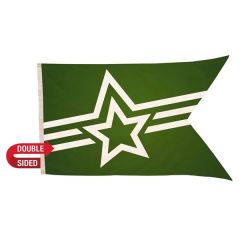 3 Ft X 5 Ft Polyester Guidon Flag Double-Sided