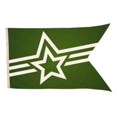 3 Ft X 5 Ft Polyester Guidon Flag Single-Sided