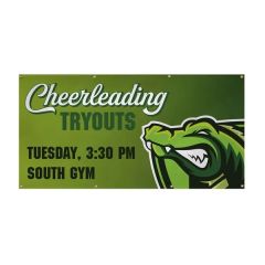 3 Ft X 6 Ft 13 Oz Smooth Vinyl Banner Single-Sided