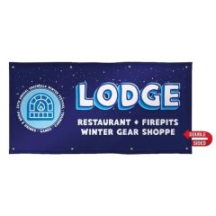 3 Ft X 6 Ft 18 Oz Vinyl Banner Double-Sided
